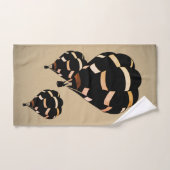 Rustikale Heißluftballons Badhandtuch Set (Handtuch)