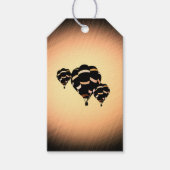 Rustikale Heißluftballons Geschenkanhänger (Vorderseite)