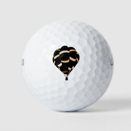 Rustikale Heißluftballons Golfball (Vorderseite)