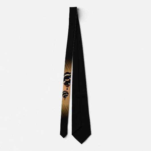 Rustikale Heißluftballons Krawatte (Rückseite)