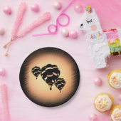 Rustikale Heißluftballons Pappteller (Party)