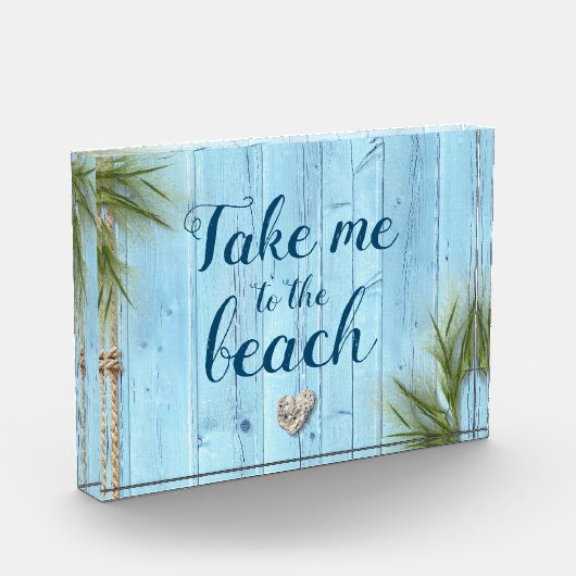 Rustikale, helle blaue Holzküste bringt mich zum S Fotoblock (Links)