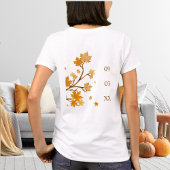 Rustikale Herbst-Bauern Markt Kinderdusche T-Shirt