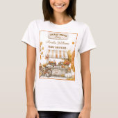 Rustikale Herbst-Bauern Markt Kinderdusche T-Shirt (Vorderseite)