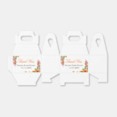 Rustikale Herbst-Blätter Brautparty Geschenkschachtel (Ungefaltet)