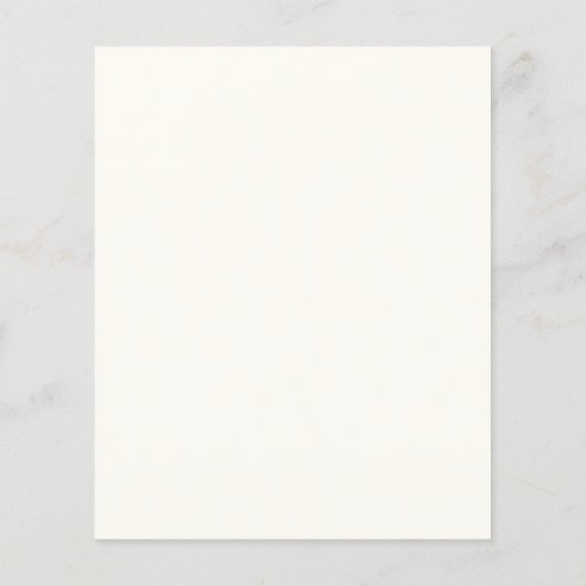 Rustikale Herbst Budget Brautdusche Einladung (Rückseite)