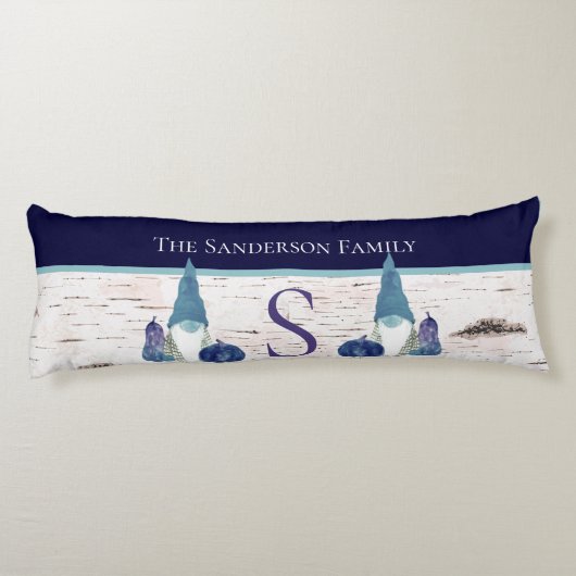 Rustikale Herbst Herbst Navy Dusty Blauer Kürbis Seitenschläferkissen (Rückseite)