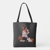 Rustikale Herbst-Mutter Floral Herbstliebe Tasche (Rückseite)