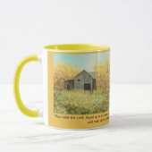 Rustikale Herbst-Scheune "die alten Weg-" Tasse (Links)