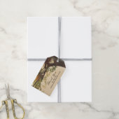 Rustikale Herbstbaume Geschenkanhänger (Mit Garn)