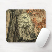 Rustikale Herbstblätter aus Eichenwald Mousepad (Mit Mouse)
