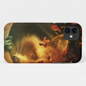 Rustikale Herbstblätter aus Waldschlacke Case-Mate iPhone Hülle (Rückseite (Horizontal))