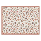 Rustikale Herbstblätter fallen Tischdecke Beige (Vorderseite (Horizontal))