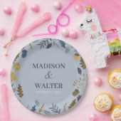 Rustikale Herbstblätter Hochzeit im Herbst Tischnu Pappteller (Party)