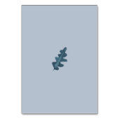 Rustikale Herbstblätter Hochzeit im Herbst Tischnu Tischnummer (Rückseite)