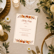 Rustikale Herbstblätter-Hochzeit