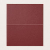 Rustikale Herbstboho Hochzeiten Platzkarten (Innenseite Aufgefaltet)