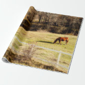 Rustikale Herbstdekoupage Geschenkpapier (Ungerollt)