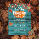 Rustikale Herbstdusche lässt Aquamarine Stall-Pump Einladung