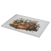 Rustikale Herbsternte Schneidebrett (Ecke)