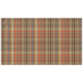 Rustikale Herbstfarbe Kariert braun, orange, grau, Tischdecke (Vorderseite (Horizontal))