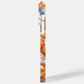 Rustikale Herbstfarben bemalt Pumpkins Case-Mate iPhone Hülle (Rückseite / Links)