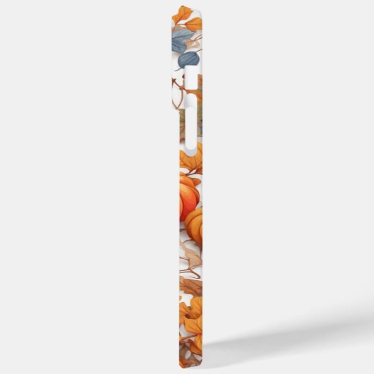 Rustikale Herbstfarben bemalt Pumpkins Case-Mate iPhone Hülle (Rückseite / Links)