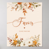 Rustikale Herbstfavoriten nehmen Sie bitte eine Br Poster (Vorne)