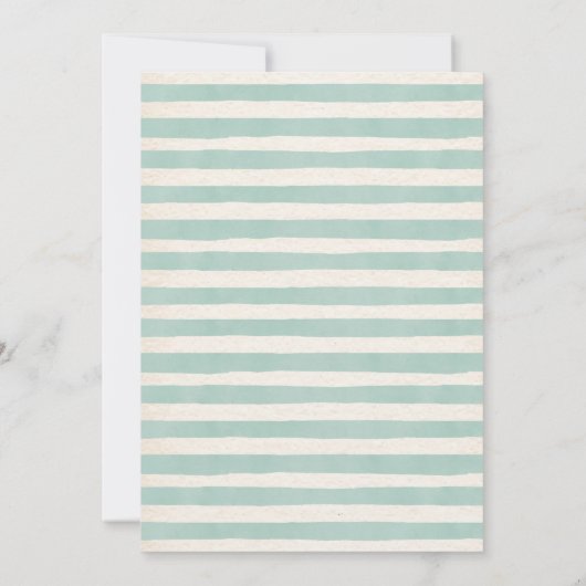 Rustikale Herbstflorenfeier Einladung (Rückseite)