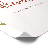 Rustikale Herbstgetränke helfen Ihnen, sich selbst Poster (Ecke)