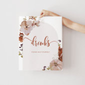 Rustikale Herbstgetränke helfen Ihnen, sich selbst Poster