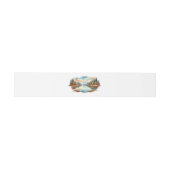 Rustikale Herbsthochzeit am See Einladungsbanderole (Flach)