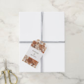 Rustikale Herbsthochzeit Geschenkanhänger (Mit Garn)