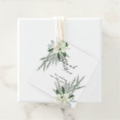 Rustikale Herbsthochzeit Geschenkanhänger (Beispiel)