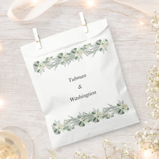 Rustikale Herbsthochzeit Geschenktütchen (Ausgeschnitten)