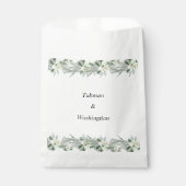 Rustikale Herbsthochzeit Geschenktütchen (Vorderseite)