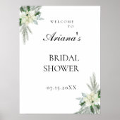 Rustikale Herbsthochzeit Poster (Vorne)