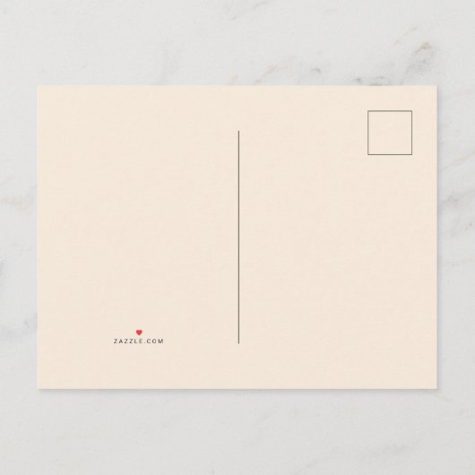 Rustikale Herbsthochzeit RSVP Postkarte | Aquarell (Rückseite)