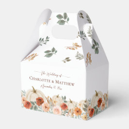 Rustikale Herbsthochzeit von Boho Geschenkschachtel