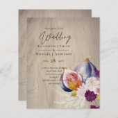 Rustikale Herbstkuppeln Blume Hochzeit (Vorne/Hinten)