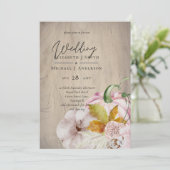 Rustikale Herbstkuppeln Blume Hochzeit (Stehend Vorderseite)