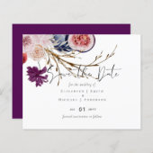 Rustikale Herbstkuppeln Blume Hochzeit (Vorne/Hinten)