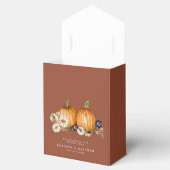 Rustikale Herbstkürbis Botanische Kürbiskulisse Vi Geschenkschachtel (Geöffnet)