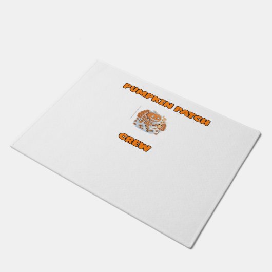 Rustikale Herbstkürme Blumenkins Blätter Classic Fußmatte (Schrägansicht)