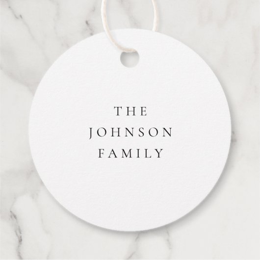 Rustikale Herbstlaub glücklich Thanksgiving Geschenkanhänger (Rückseite)