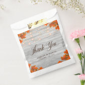 Rustikale Herbstlaube aus Holz - Danke für Ihre Ho Geschenktütchen (Versiegelt)