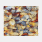 Rustikale Herbstlaube Fleecedecke (Vorderseite (Horizontal))