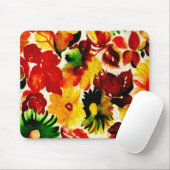 Rustikale Herbstlaube Mousepad (Mit Mouse)