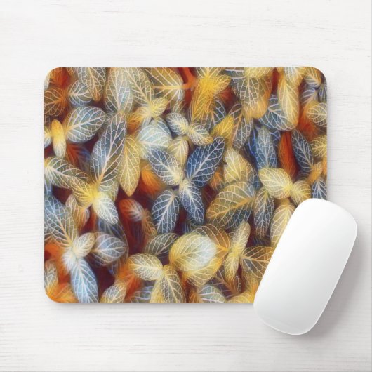 Rustikale Herbstlaube Mousepad (Mit Mouse)