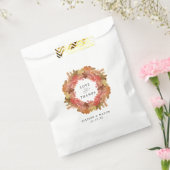 Rustikale Herbstleaves fallen Wreath-Hochzeit Geschenktütchen (Versiegelt)